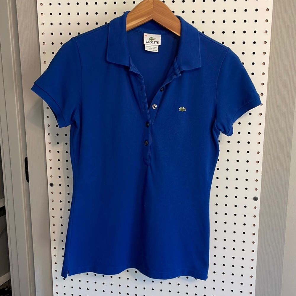 Lacoste Women’s Polo Royal Blue